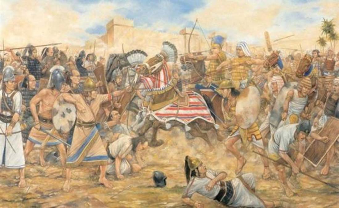  ‘La batalla de Megido, 609 a. C.’ (CC BY SA 3.0)