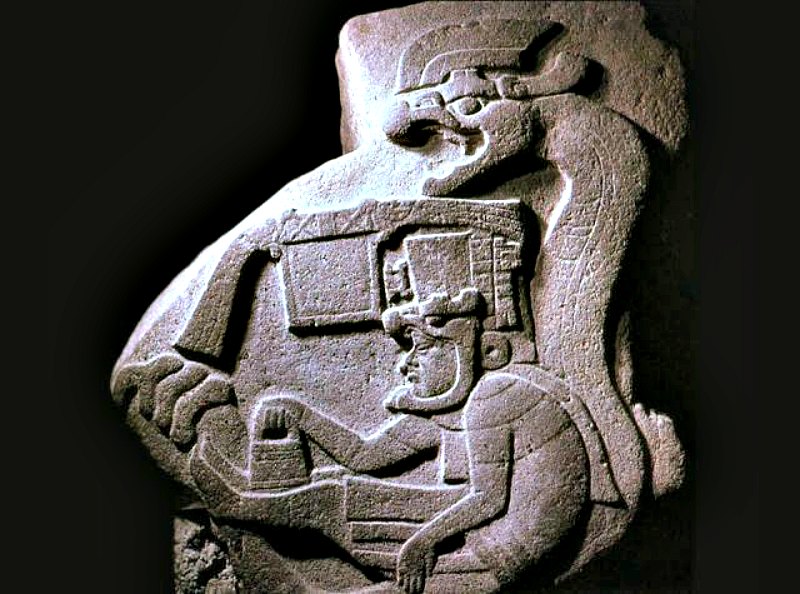 Figura olmeca de Quetzalcóatl. (Fotografía: Historia Enigmática)