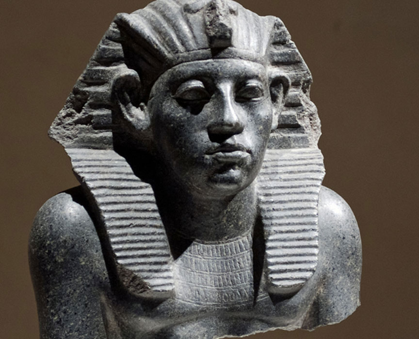Busto de Amenemhat III, Neues Museum, Berlín (Flickr)