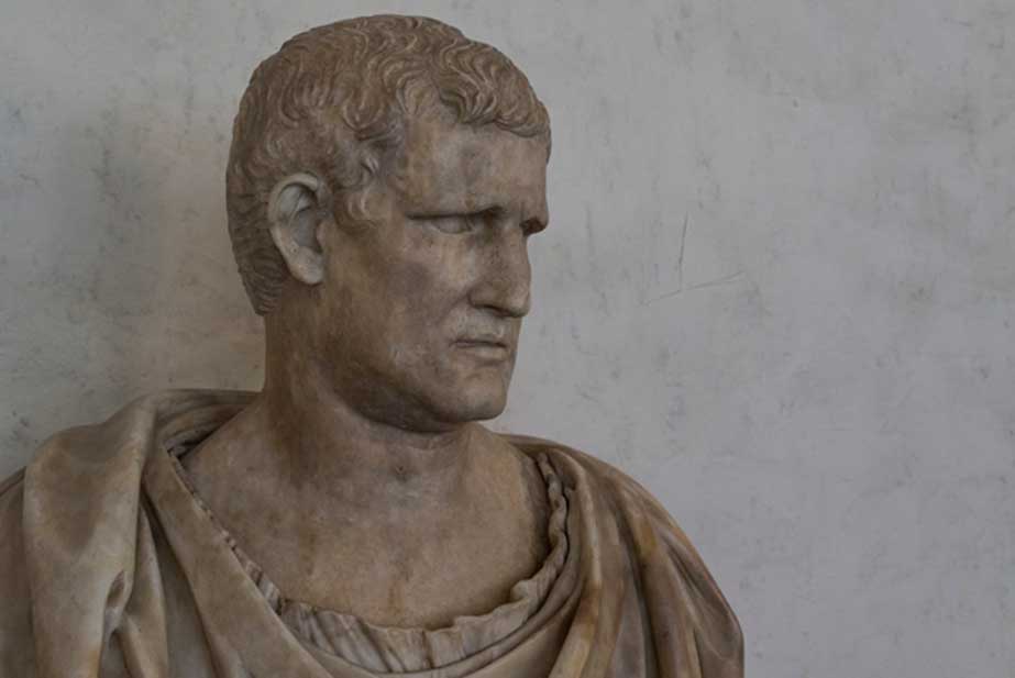 Busto de Marco Vipsanio Agripa, general romano (63 a. C. –12 d. C.). La escultura data de la época del emperador Augusto. (CC BY-NC-SA 2.0)
