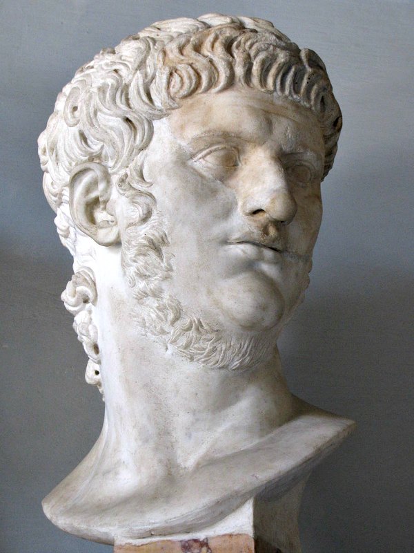 Busto de Nerón. Museos Capitalinos de Roma, Italia. (cjh1452000/Public Domain)