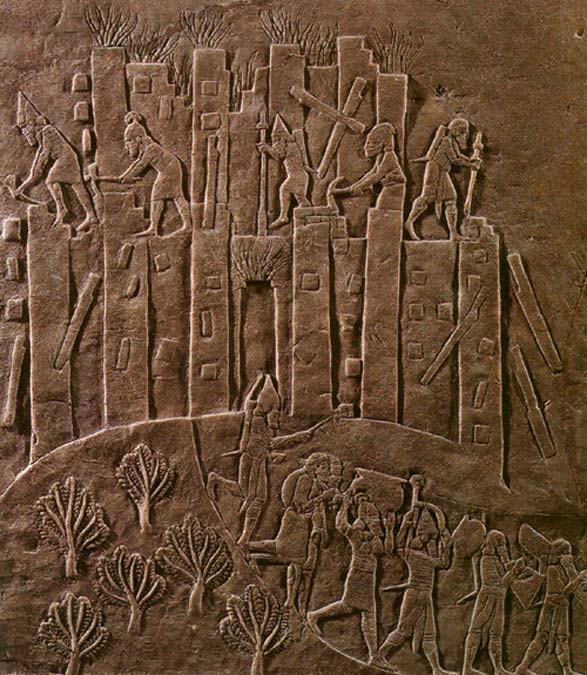 En este relieve aparece ilustrada la brutal campaña de Asurbanipal contra Elam del año 647 a. C. (CC BY-SA 3.0)