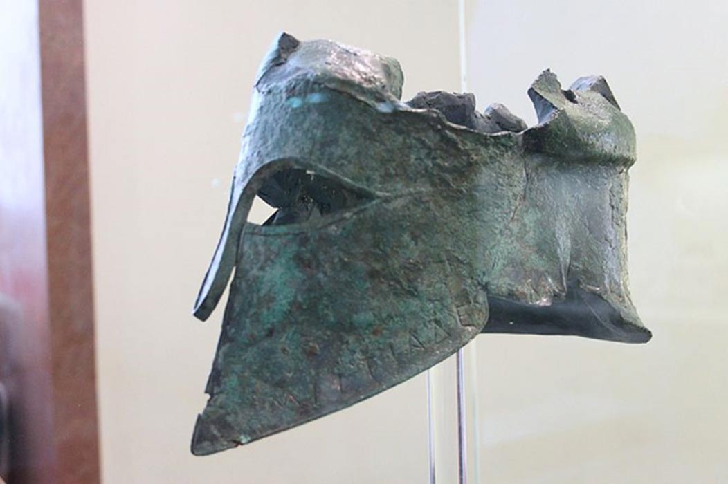 Casco de Milcíades el Joven, Museo Arqueológico de Olimpia. (Oren Rozen/CC BY SA 3.0)