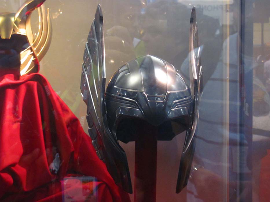 Casco de Thor en el stand de Marvel de la Comic-Con de San Diego. (CC BY-ND 2.0)