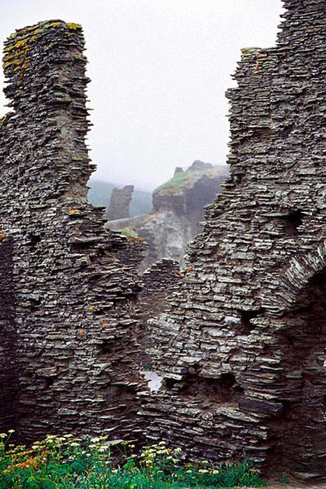Ruinas del castillo normando de Tintagel. (CC BY SA 3.0)