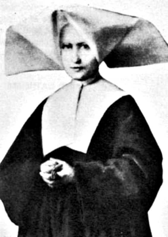 Fotografía real de la santa tomada en torno al año 1850. (Dominio público)
