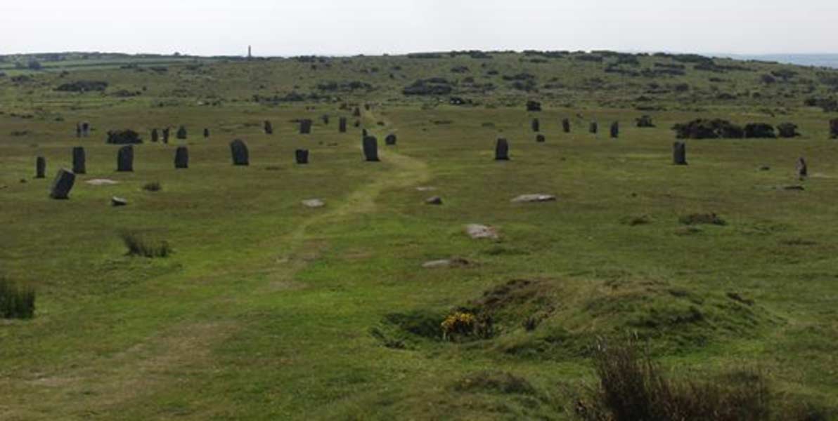 Círculos megalíticos de The Hurlers, sur de Inglaterra (Public Domain)