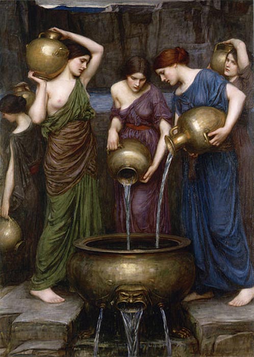 ‘Las Danaides’ (1903), óleo de John William Waterhouse. (Public Domain)