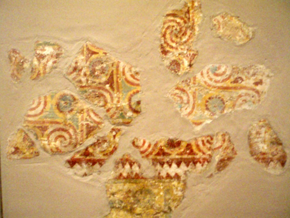 Fragmentos de las pinturas que decoraban los techos de la tumba de Senenmut (SAE 71). (CC BY-SA 3.0)