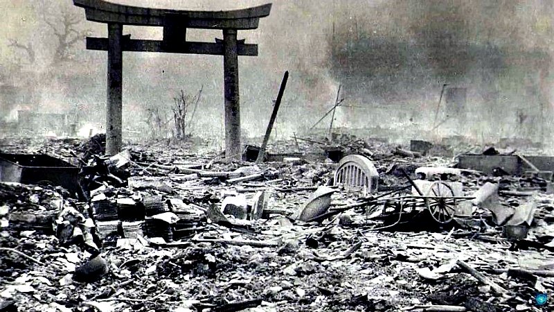 Hiroshima tras la caída de la primera bomba atómica. (Fotografía: La Gran Época)