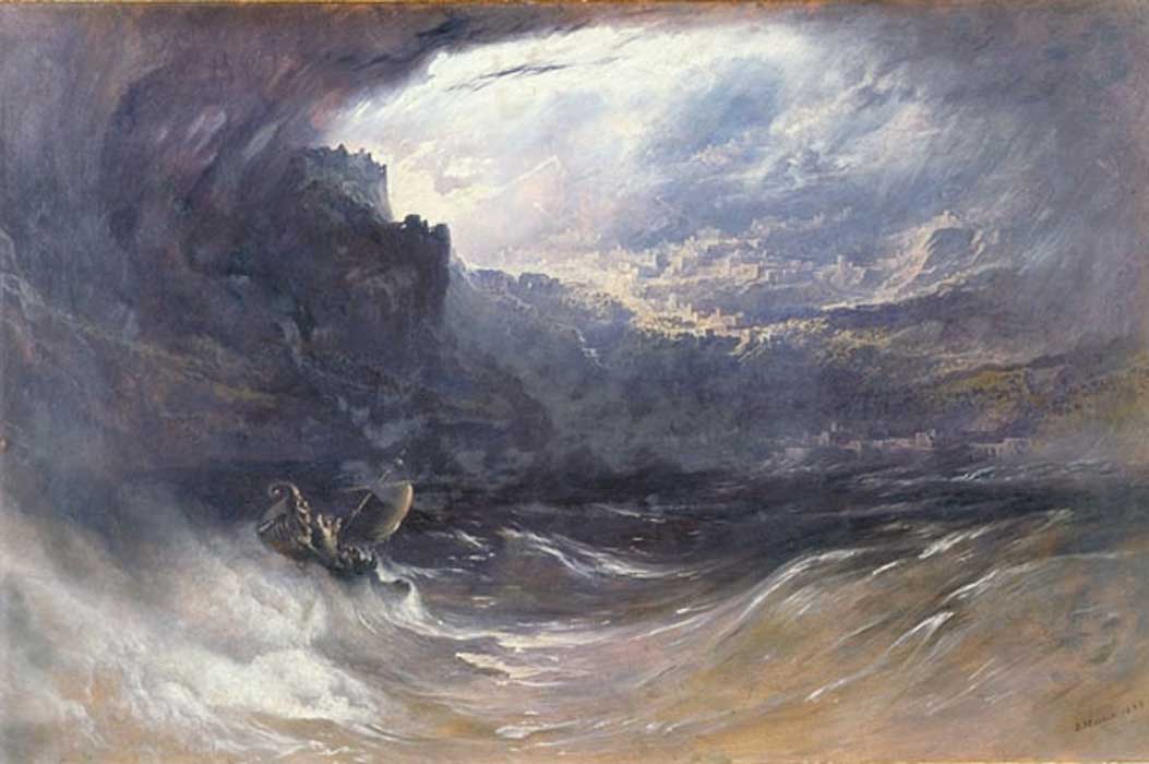 ‘El Diluvio’ (1834), óleo de John Martin. (Dominio público)