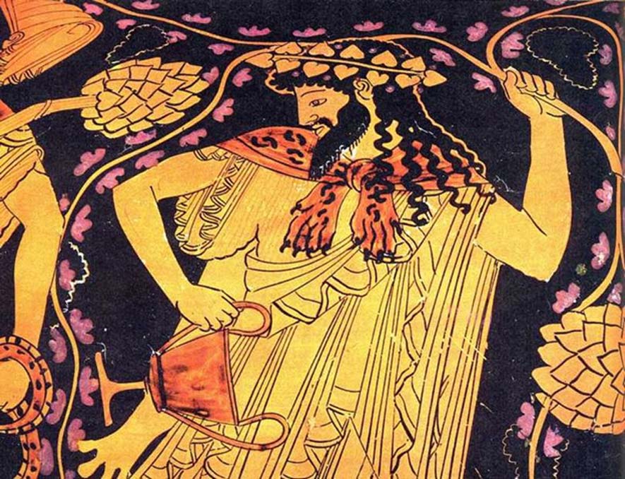 El dios griego Dionisos. (CC BY SA 3.0)