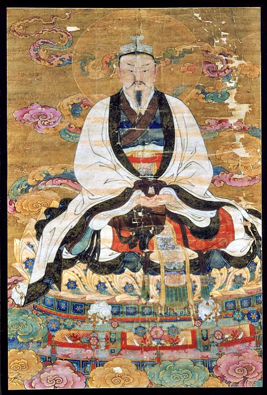 El Emperador de Jade en una pintura de la dinastía Ming realizada en tinta y color sobre seda, siglo XVI. (Public Domain)