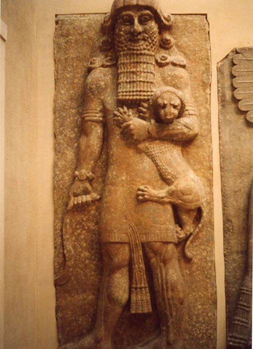 Posible representación del rey Enkidu. (CC BY-SA 3.0)