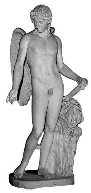 Eros Farnesio, estatua de mármol pompeyana. (Public Domain)