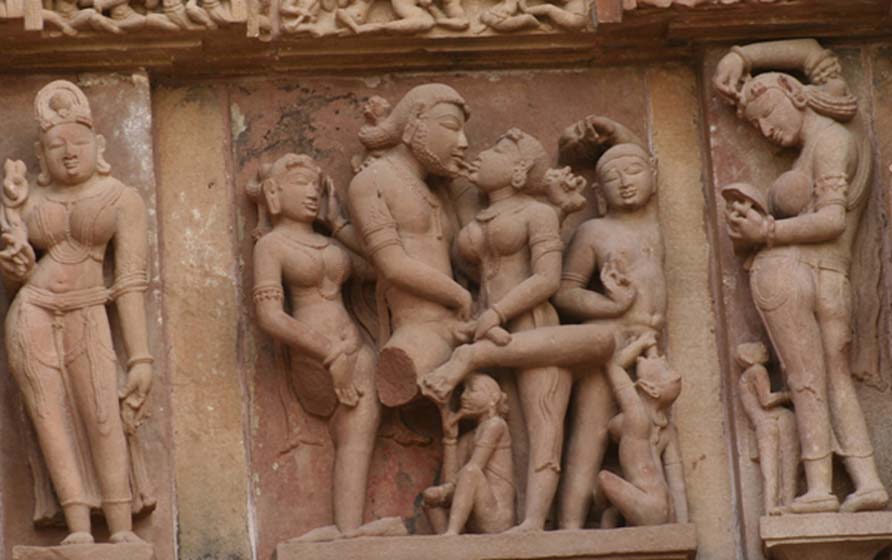 Tallas eróticas de los templos de Khajuraho (Nagarjun Kandukuru / flickr)