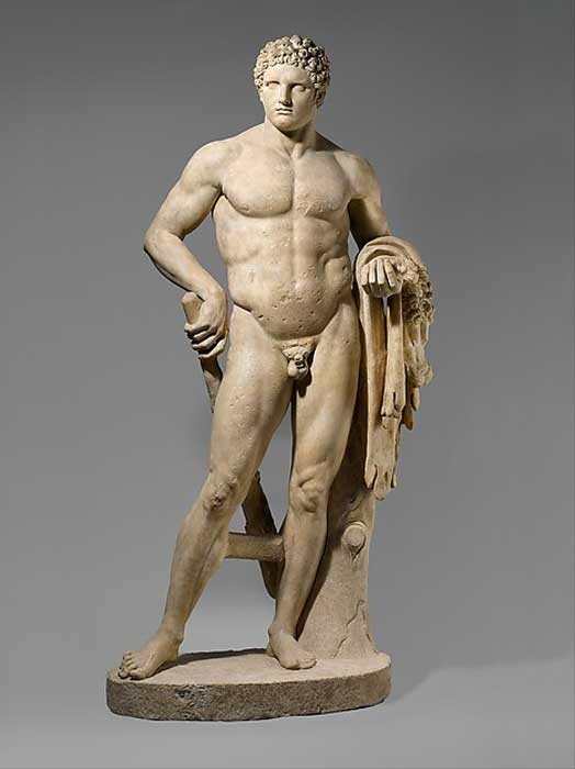 ¿Es posible que la colosal estatua de Hércules del antiguo templo de Ammán se pareciera a ésta, expuesta en el Museo Metropolitano de Nueva York?