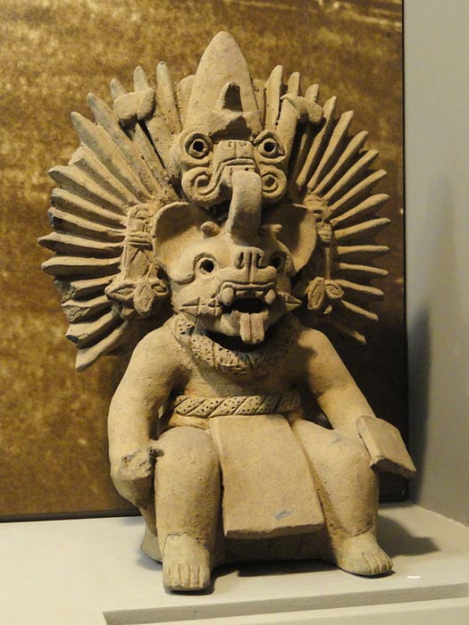 Escultura de una de las deidades de Lambityeco (Wikimedia Commons/Daderot)
