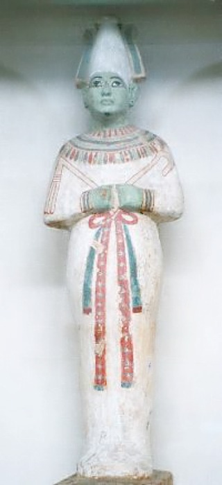 Estatuilla de Osiris. Museo Egipcio de El Cairo, Egipto. (Hajor/GNU FREE)