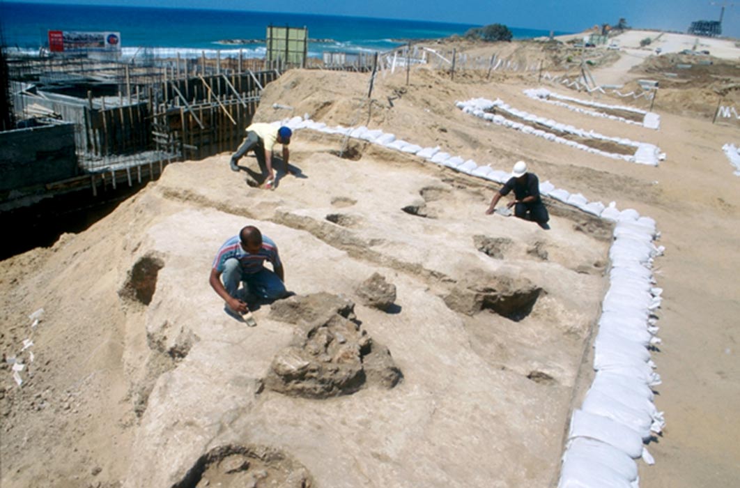 Excavaciones en Ascalón, Israel (Public Domain)