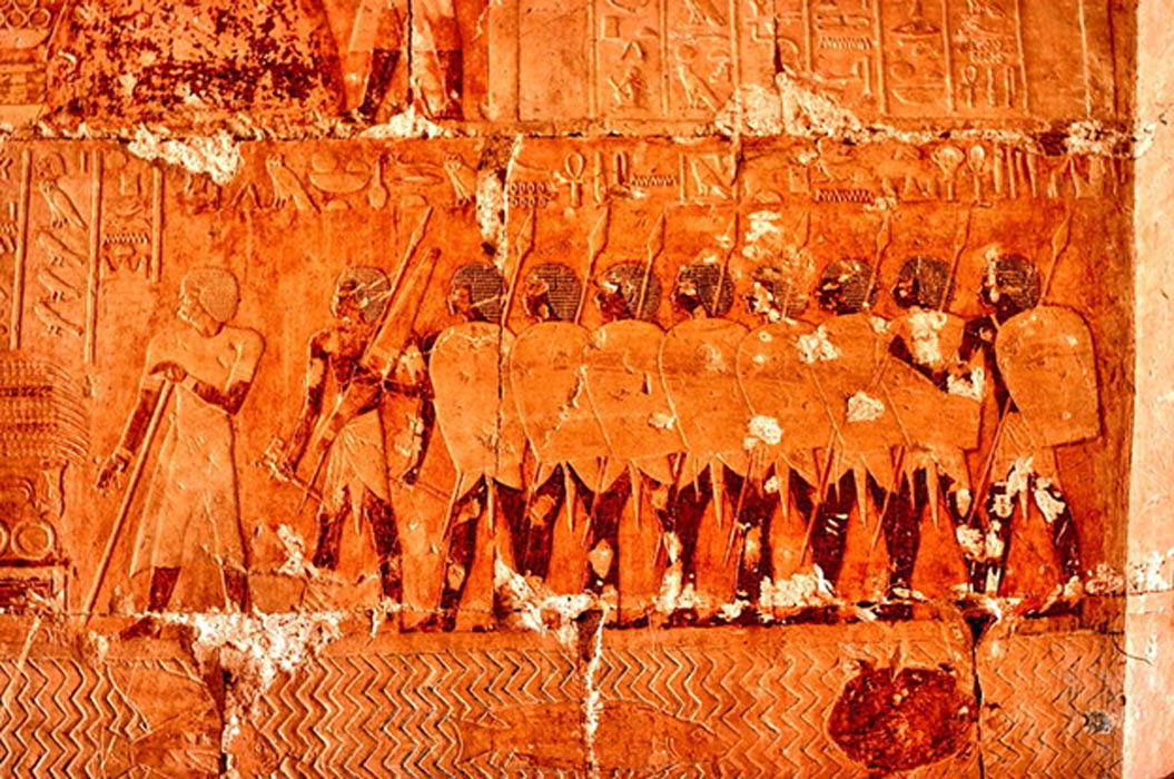 Expedición egipcia a Punt durante el reinado de Hatshepsut. (CC BY-SA 3.0)