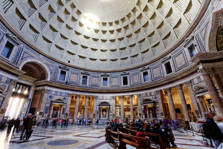 Vista interior del Panteón de Roma (CC BY 2.0)