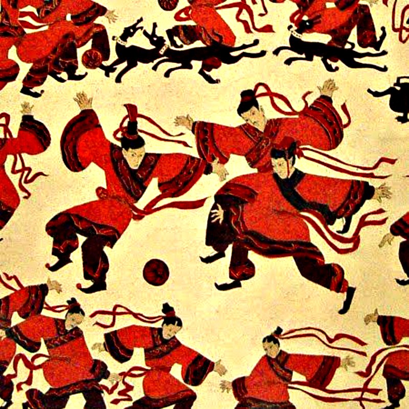 China fue probablemente la primera civilización en jugar una versión organizada del fútbol bajo la dinastía Han. (Imagen: La Gran Época)