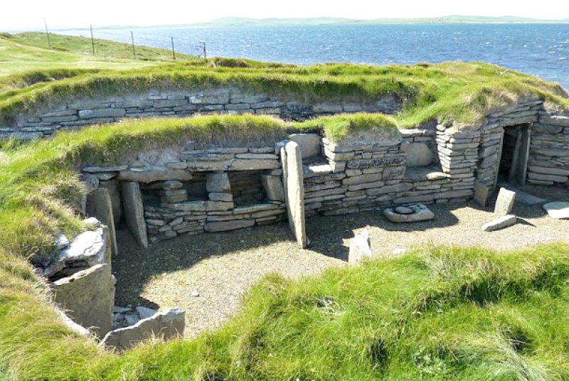 El Knap de Howar escocés está considerado como una de las viviendas de granjeros más antiguas del norte de Europa. (Fotografía: Hipertextual)