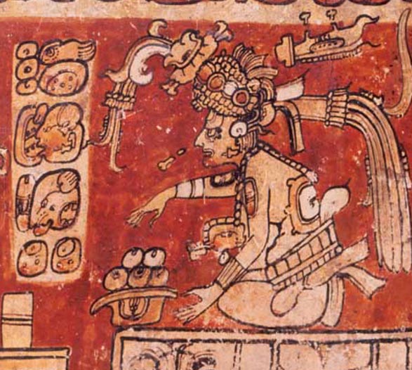 Dios maya D, Itzamná. (Dominio público)