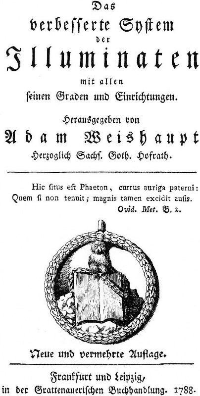 Símbolo de los Illuminati de Baviera: el mochuelo de Minerva. (Public Domain)