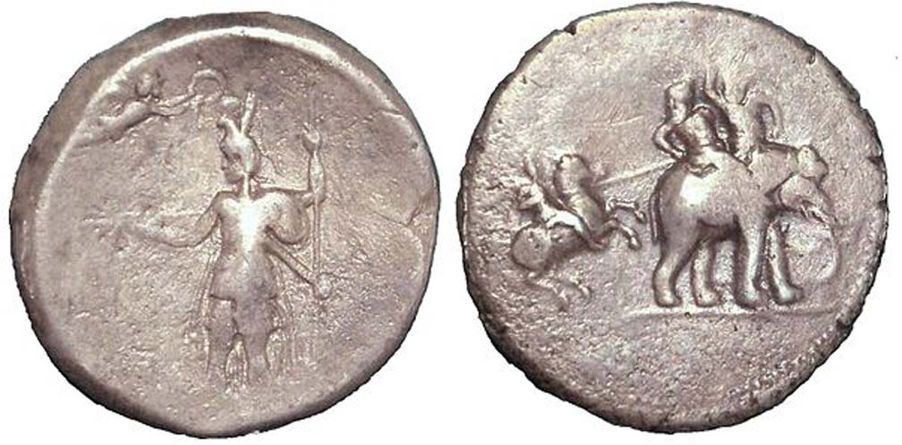 Moneda de plata en la que se conmemoran las victorias de Alejandro Magno, c. 322 a. C. (Public Domain)
