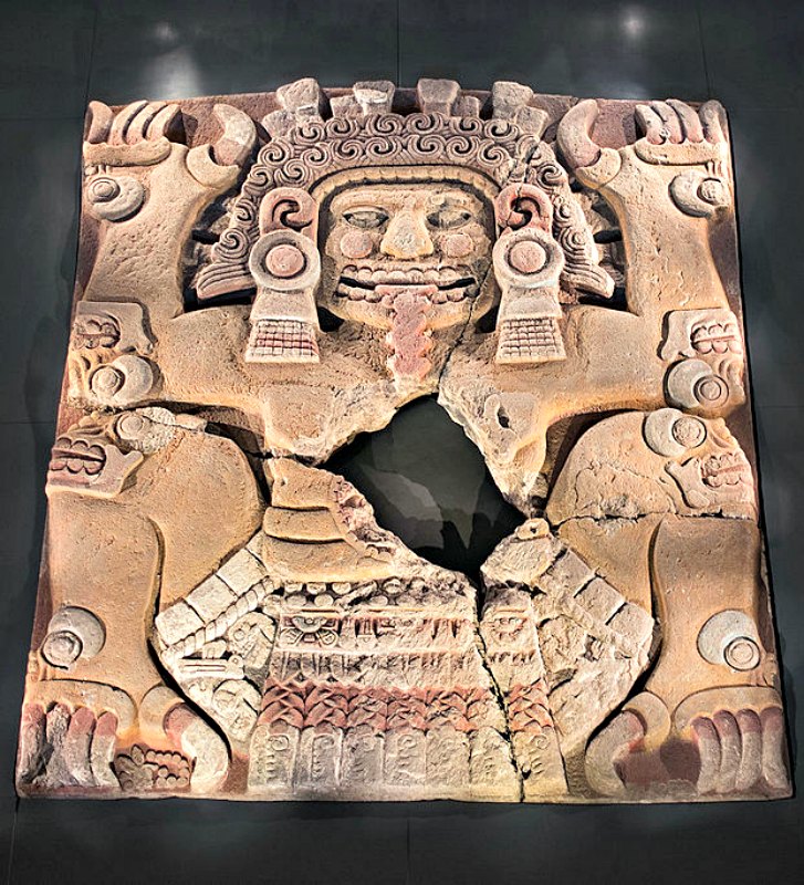 El monolito de Tlaltecuhtli se encuentra expuesto en el Museo del Templo Mayor de Ciudad de México. (Chaccard/CC BY-SA 4.0)