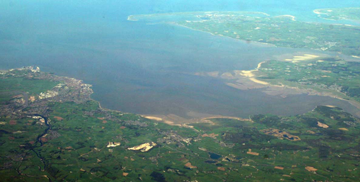 Morecambe Bay, Inglaterra (Public Domain)