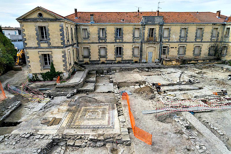 Hasta el momento, los expertos han excavado un área de 4.500 metros cuadrados. (Fotografía: RT/inrap.fr)