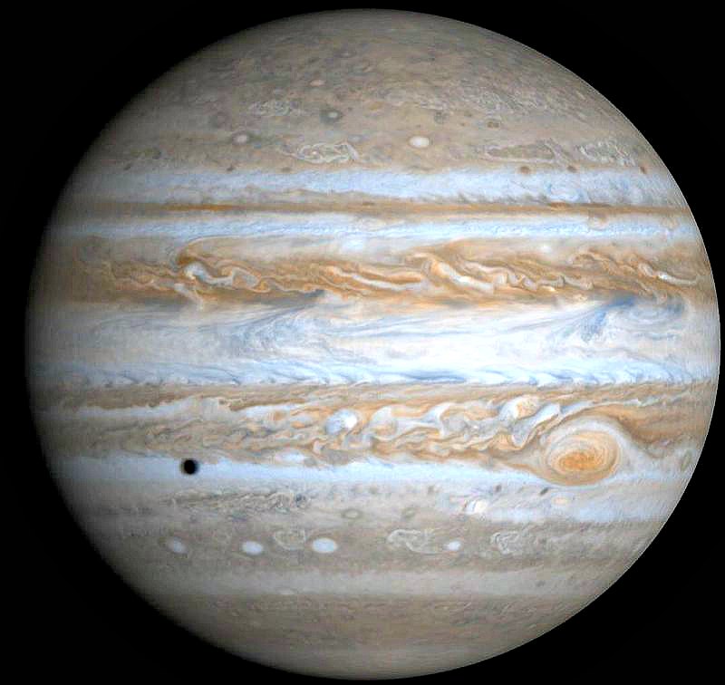 Imagen de Júpiter tomada por la sonda Cassini. (Public Domain)