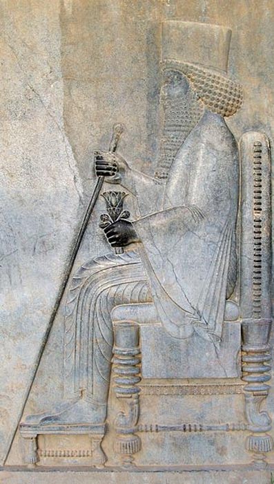 Relieve de Darío el Grande, Persépolis. (CC BY SA 3.0)