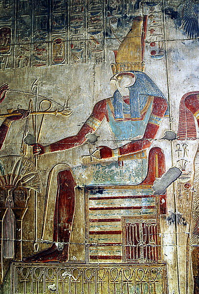 Relieve de Horus en el templo de Seti I situado en Abidos. (Rhys Davenport/CC BY 2.0)