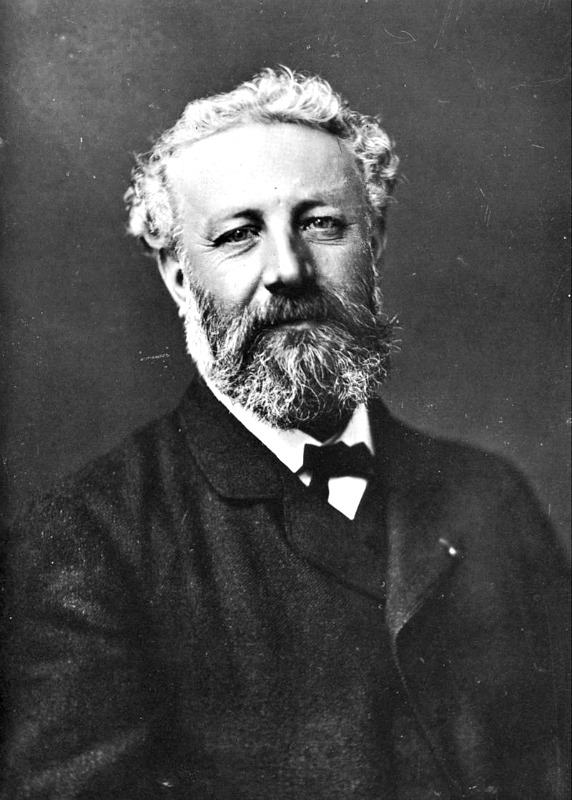 Retrato de Julio Verne (c. 1878), fotografiado por Nadar (1820-1910). (Public Domain). 