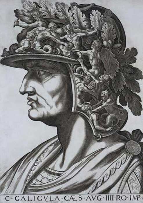 Fantasioso retrato renacentista de Calígula. (Public Domain)