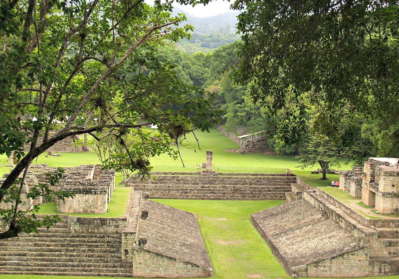 Cancha de Juego de Pelota de Copán, Honduras. (Adalberto Hernandez Vega/CC BY-SA 2.0)