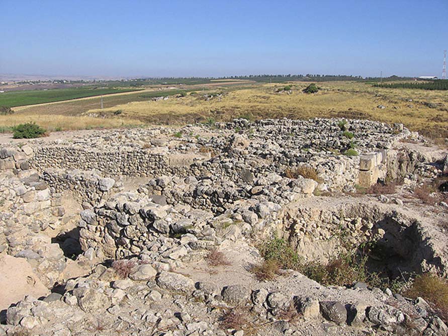 Ruinas arqueológicas de Hazor, Israel. (CC BY SA 2.0)