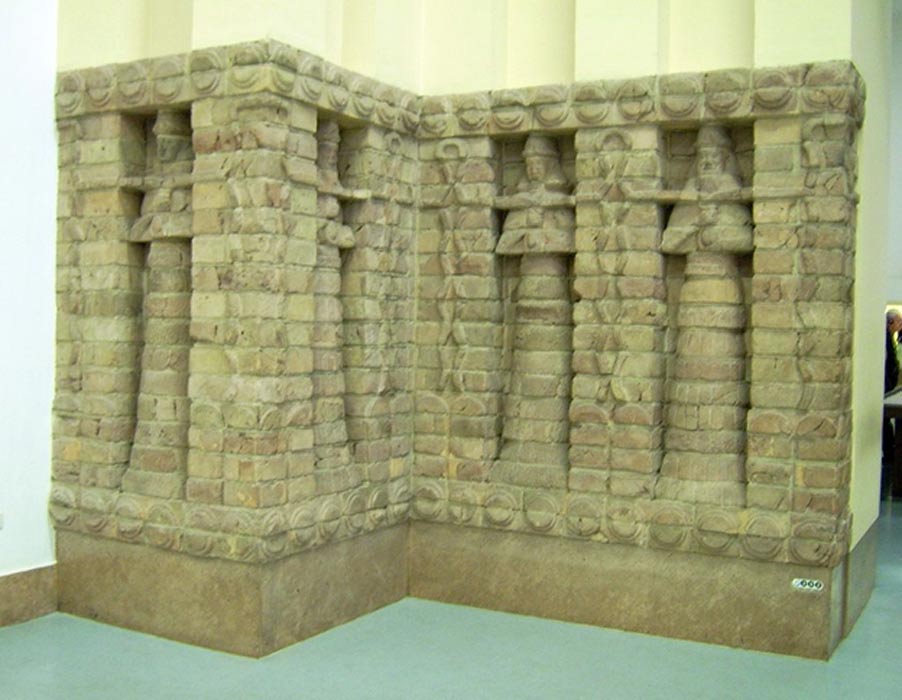 Parte de la fachada del templo de Inanna. (CC BY-SA 3.0)