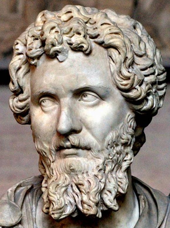 Busto de Septimio Severo (193 d. C. – 211 d. C.). (Dominio público)