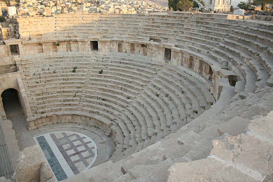 Teatro del Norte, Jerash. (CC BY-SA 3.0)