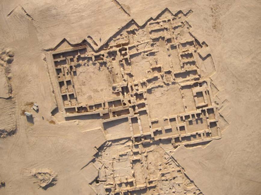 Tell Sheikh Hamad (Siria), el yacimiento arqueológico en el que fue hallada la parte superior de la estela. (Eastern Atlas)
