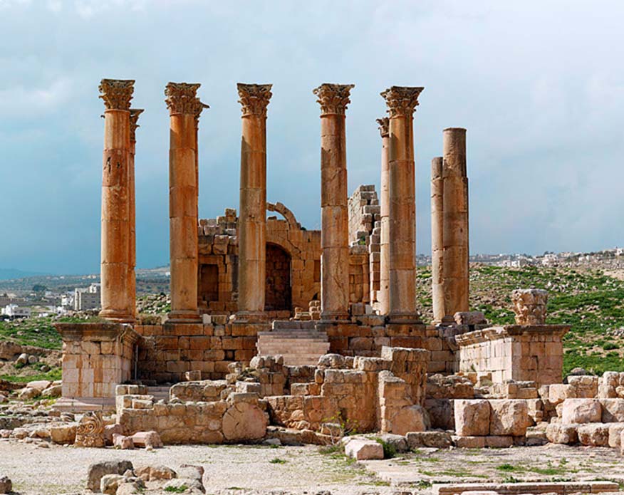 Templo de Artemisa en Jerash, Jordania. (CC BY 3.0)