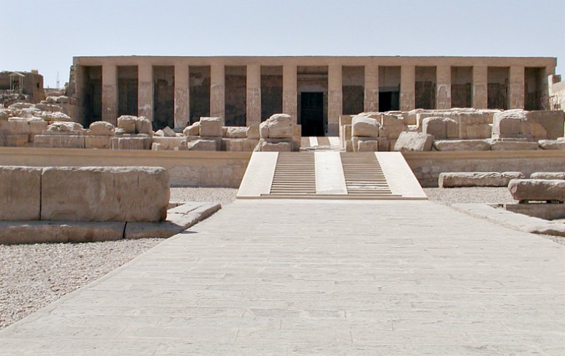 Templo funerario de Seti I en Abidos, Egipto. (Gérard Ducher/CC BY-SA 2.5)