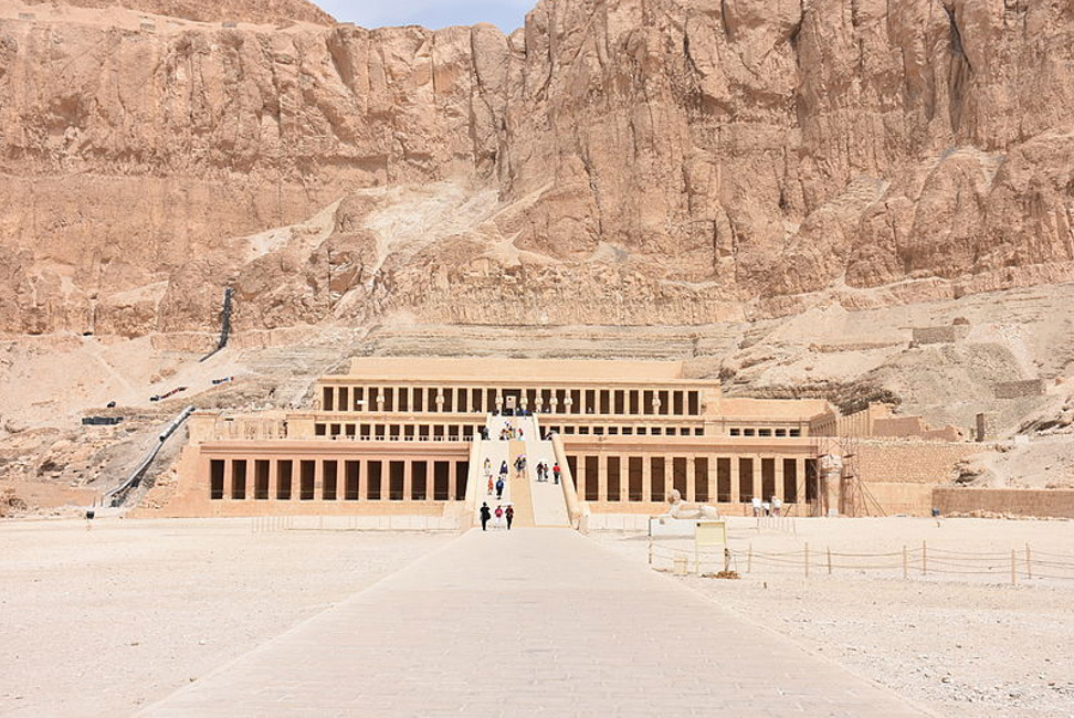 Templo funerario de Hatshepsut. (MusikAnimal/Wikimedia Commons)