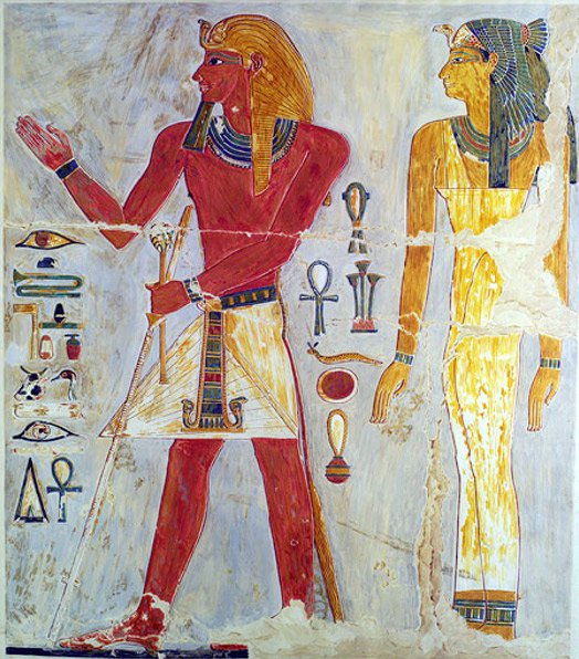 Tutmosis I tal y como aparece retratado en el templo de Hatshepsut de Deir el-Bahri. Imagen: Paul James Cowie/Wikimedia Commons.