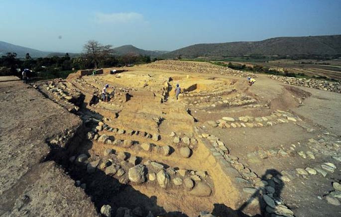 Yacimiento arqueológico de Montegrande, Perú. (forosperu)